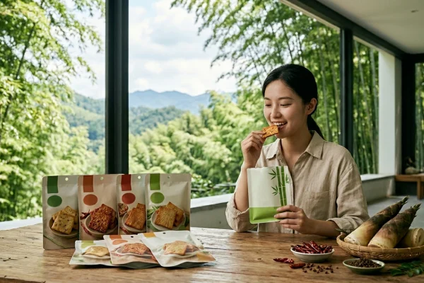 方竹笋即食零食开发：健康休闲食品新方向相关配图