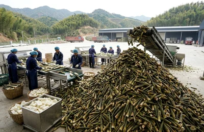 方竹笋深加工废弃物利用：笋壳变废为宝相关配图