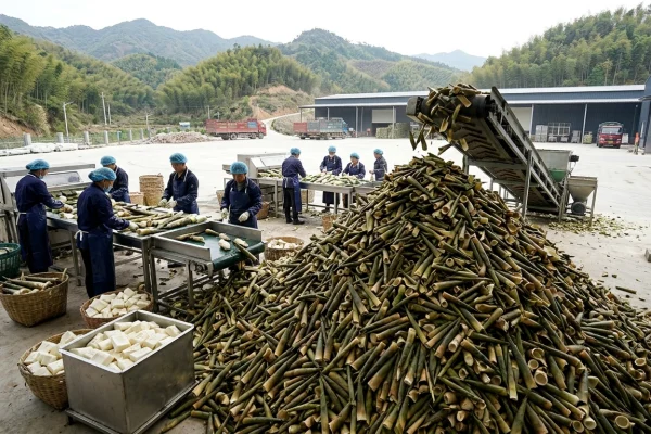 方竹笋深加工废弃物利用：笋壳变废为宝相关配图