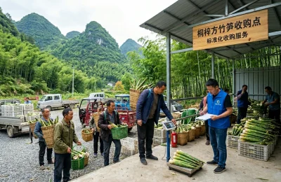 桐梓方竹笋收购站点布局优化相关配图