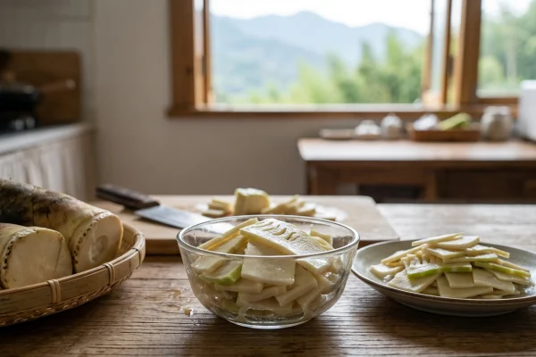 方竹笋一天最多能吃多少？适量食用建议相关配图