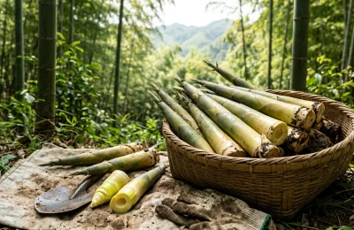 新鲜方竹笋最佳赏味期只有72小时相关配图