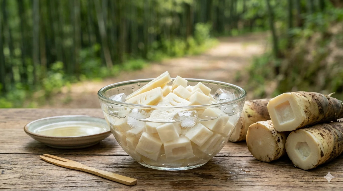 方竹笋的最佳食用温度与口感关系相关配图