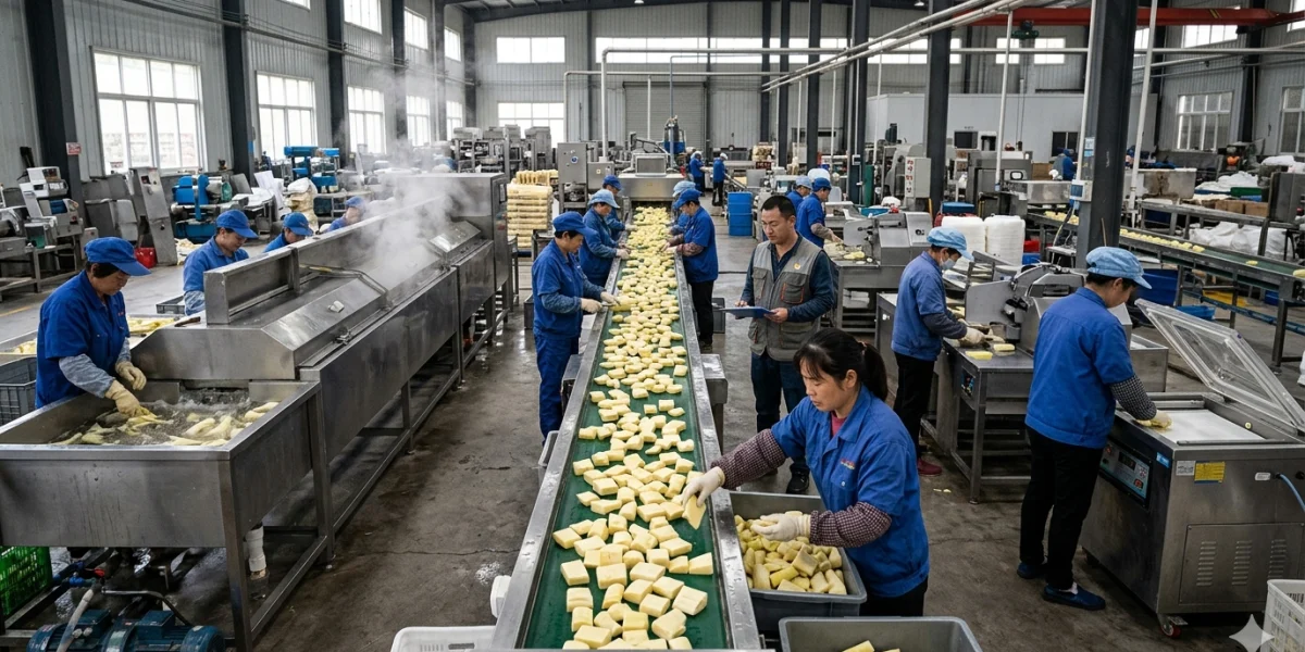 方竹笋深加工企业产能利用率调查相关配图