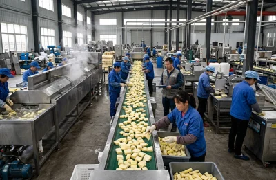方竹笋深加工企业产能利用率调查相关配图